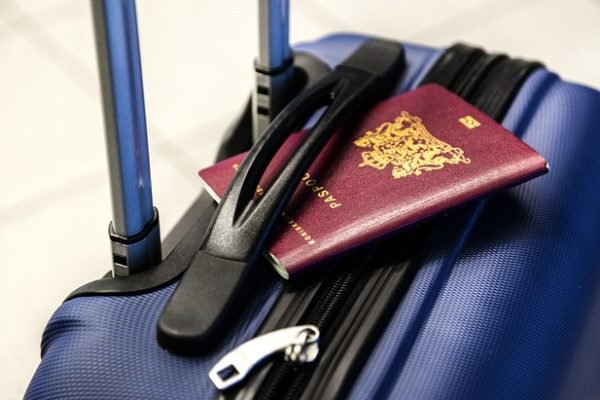 Passeport et valise